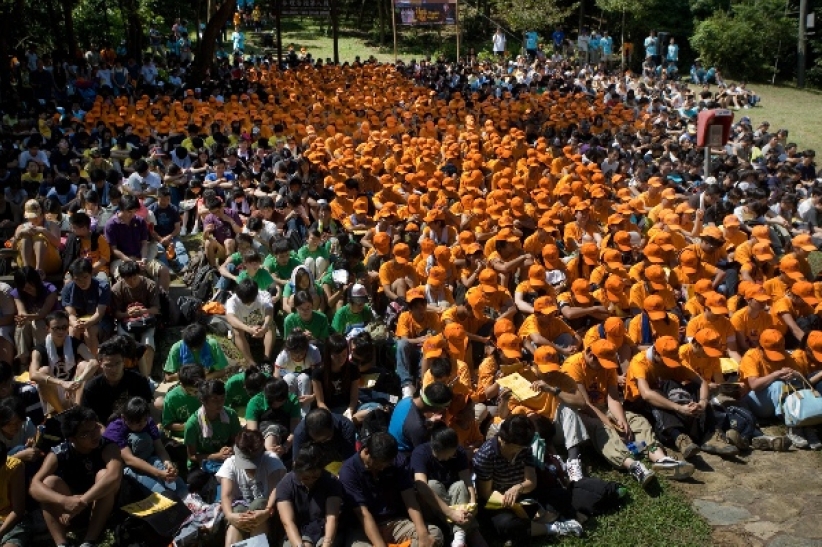 千人拼十架 基督被高舉