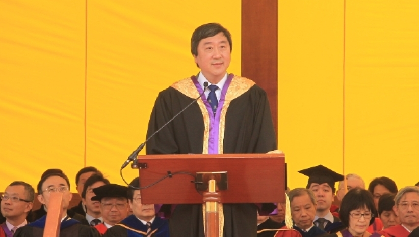 沈祖堯中大畢業禮演辭:成為有理想的人物!