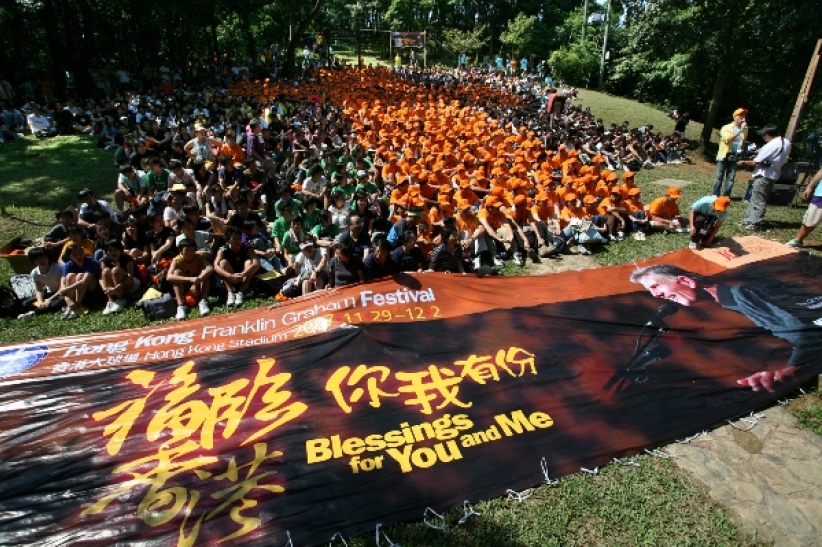 千人拼十架 基督被高舉