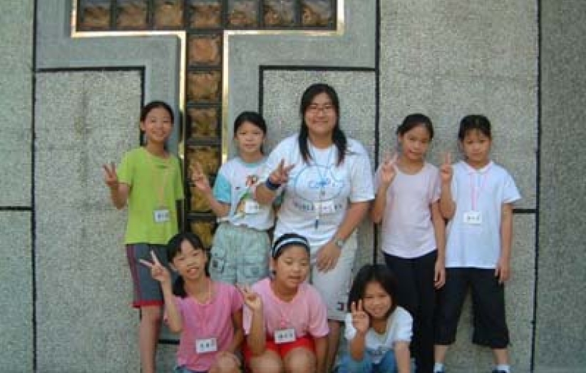 臺灣暑期野營給予兒童福音教育