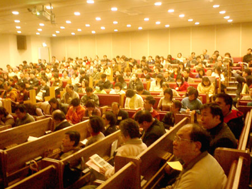 美國馬鞍峰教會「目標導向事工」同工在台灣進行「標杆人生40日教會更新」訓練會