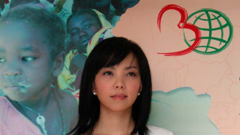 台灣世界展望會第16屆飢餓三十 張惠妹愛心前進蘇丹搶救糧荒