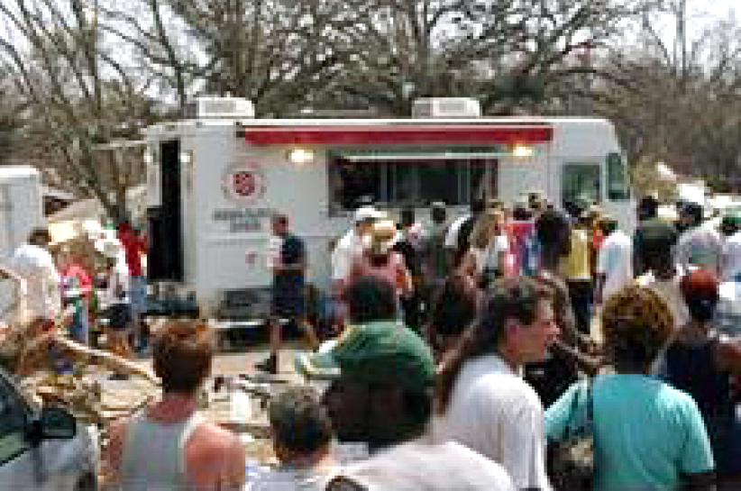 救世军在美国台风「卡特里娜」灾后救援工作最新进展