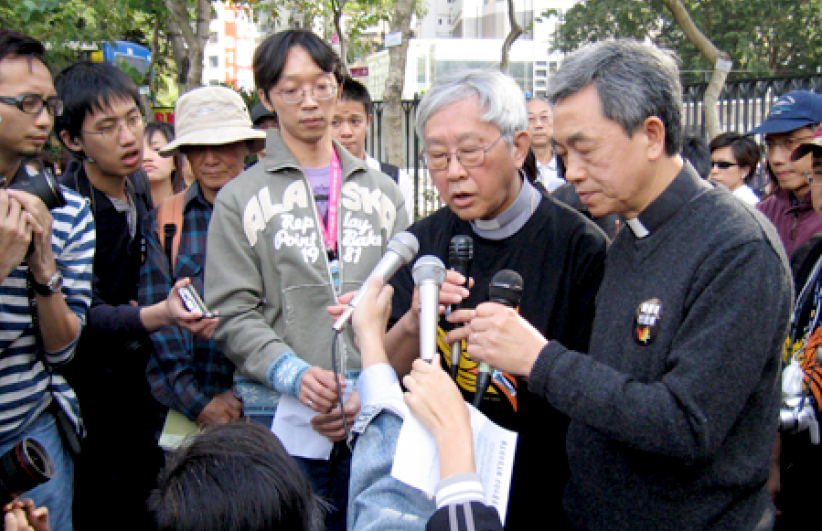 港人愛民主同上街 信徒好公義齊禱告