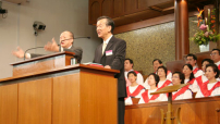 唐崇明牧師分享「畢生所冀只為神」