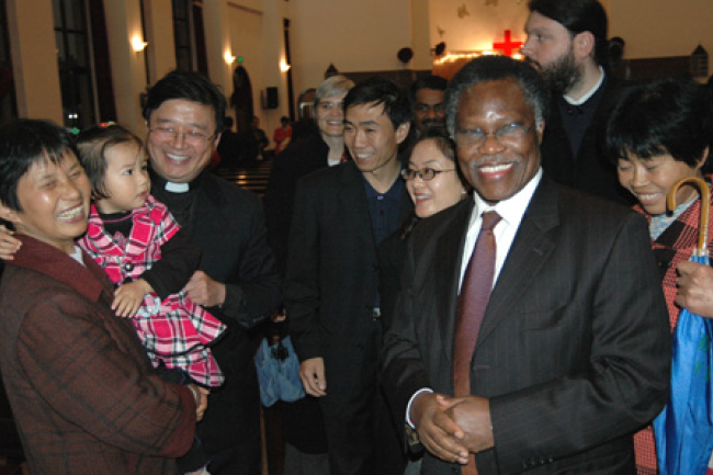 普協會代表團訪問南京