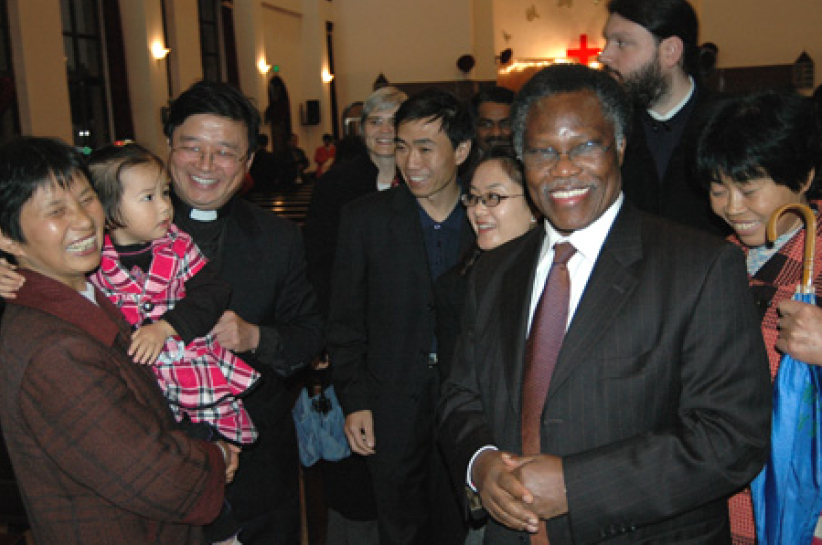 普協會代表團訪問南京