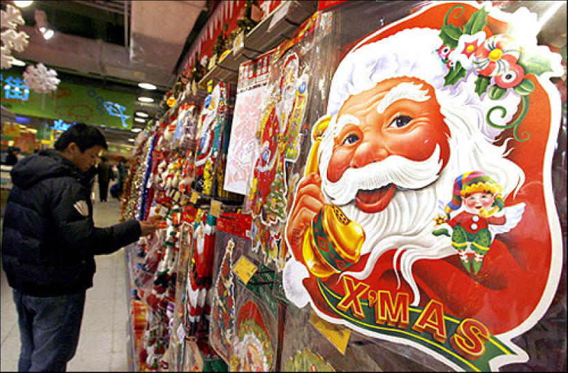 中國博士生抵制聖誕節 引來國内外爭議