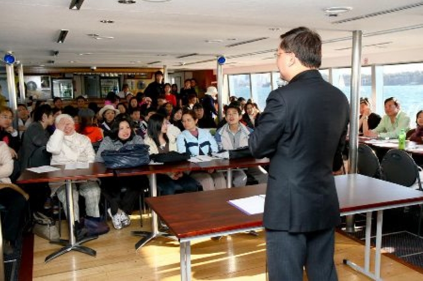 林以诺牧师再临雪梨重聚船河分享「错看圣经」