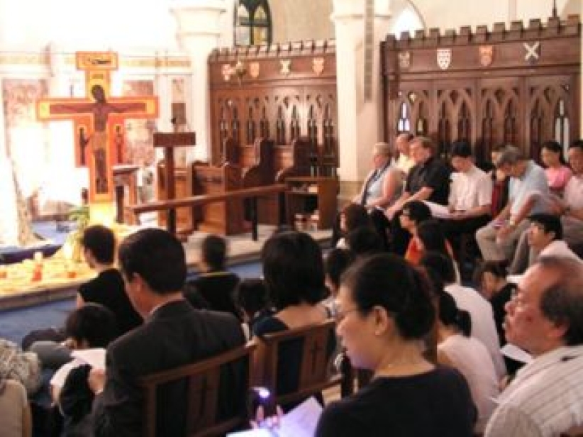 「泰澤共融祈禱聚會」紀念泰澤創辦人羅哲弟兄訪港30週年