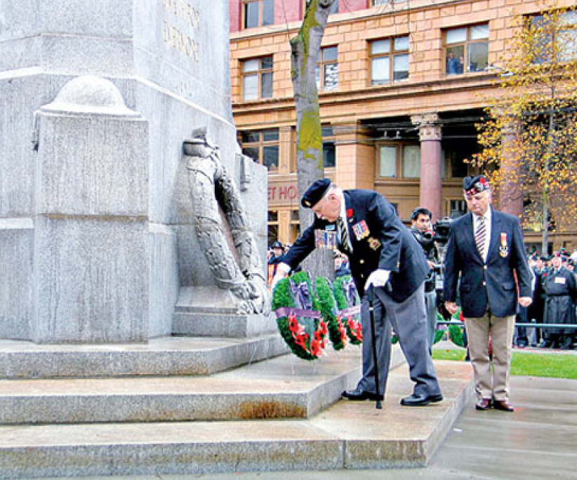 加拿大紀念國殤日 為英勇戰士默哀