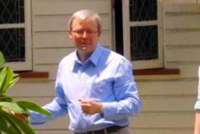 新任澳洲總理陸克文公佈首個「百日議程」