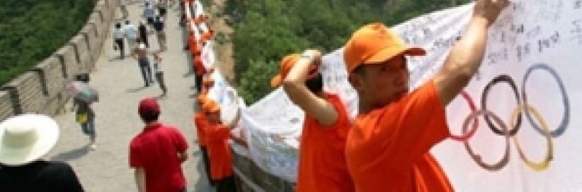 教会费尽心思筹办活动 与众信徒一同迎接奥运