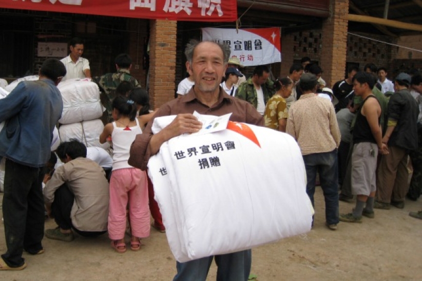 宣明會首月地震救援工作進度