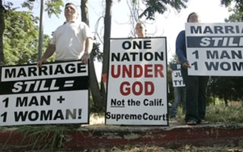 加州湧現同性伴侶結婚潮 捍衛傳統婚姻勢不容緩