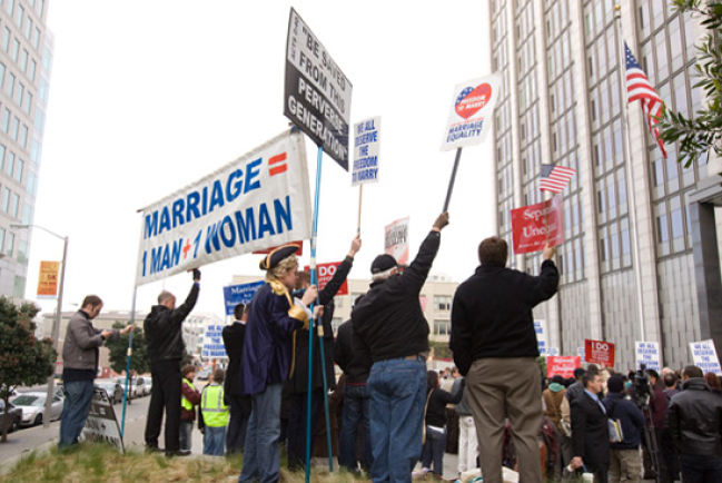 加州婚姻法案再進入激裂決戰