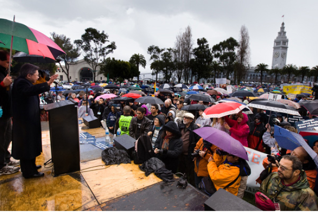 三藩市萬人遊行反墮胎 華人基督徒參與