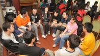 「新生園」戒毒青年與青年人互勉 堅強意志抗毒誘