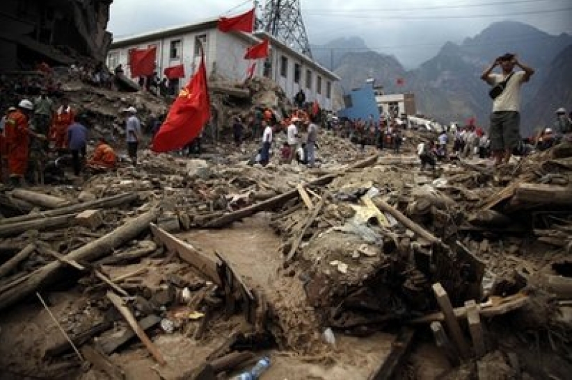 中國暴雨成災甘肅泥石流337人死 宣明會投入救援呼籲支持