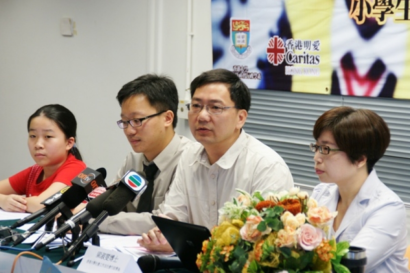调查指四成港小学生受情绪困扰 两倍于澳美等国