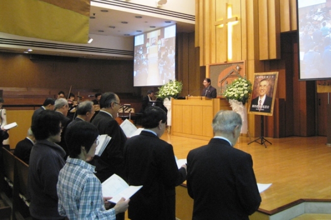 香港教會為陳終道牧師舉行追思會