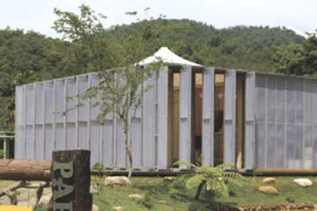 台灣神奇紙教堂成新興景點