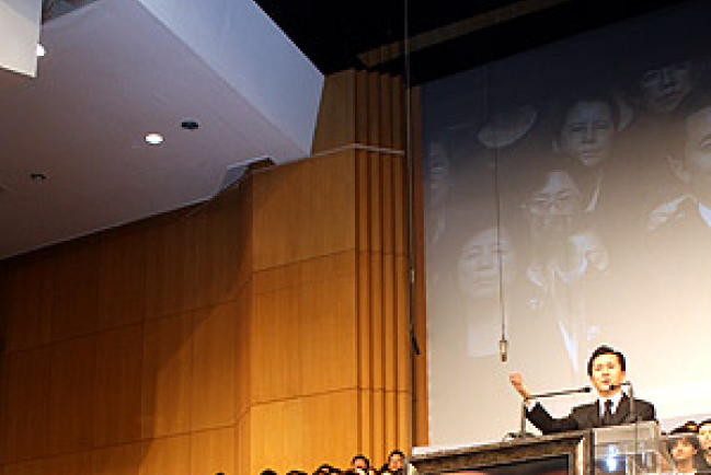 韓大地教會河用祚牧師主懷安息  李明博總統緬懷追思