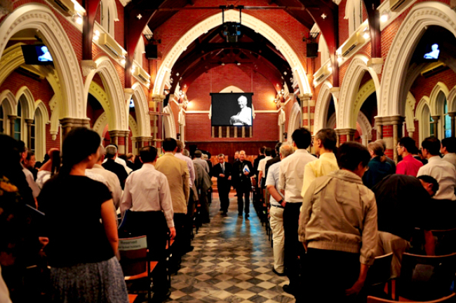 香港教會為約翰‧斯托德舉行追思感恩會