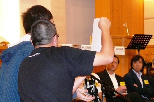 協進會公佈將不處理回基盟退選