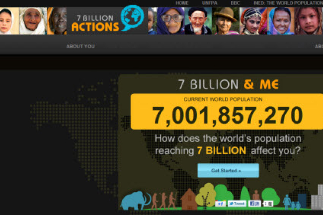 全球70億人你排第幾﹖聯合國公式有趣推算