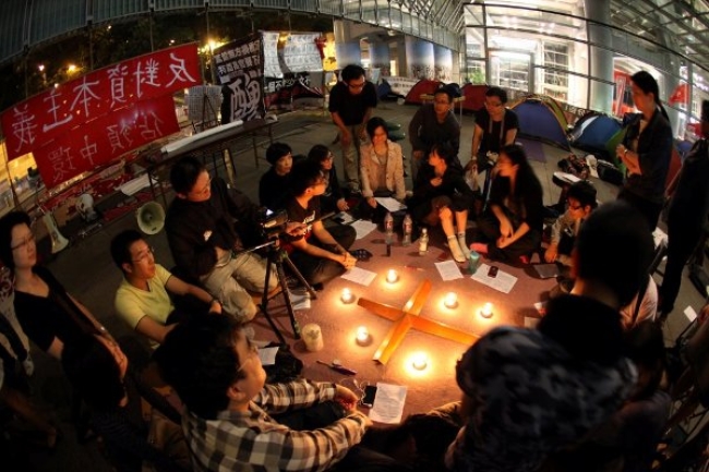 泰澤燭光今晚「再佔中環」