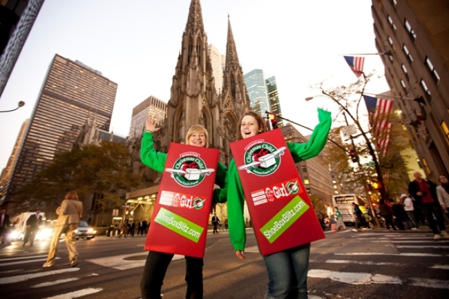 聖誕「愛心鞋盒」為850萬兒童送暖