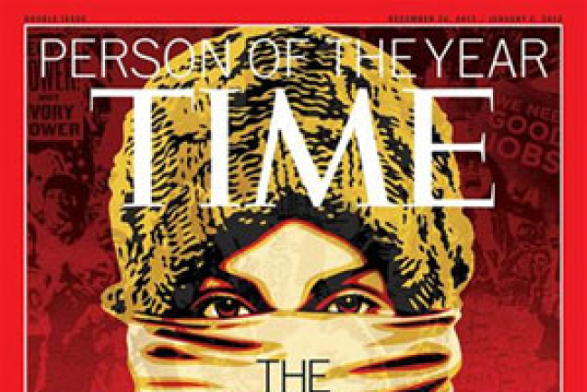 佔領運動抗議者成《時代》2011年度人物