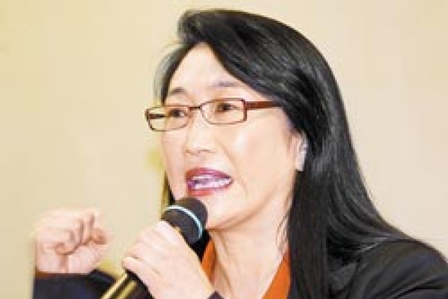 台商王雪紅表態支持馬英九 支持「九二共識 兩岸和平發展」