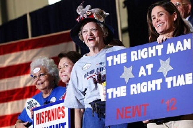 美國2012年大選：婦女頂著半邊天