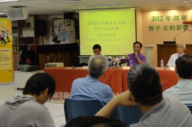 賭徒子女亟受困擾 機構奉勸「嗜賭爸爸」決心戒賭