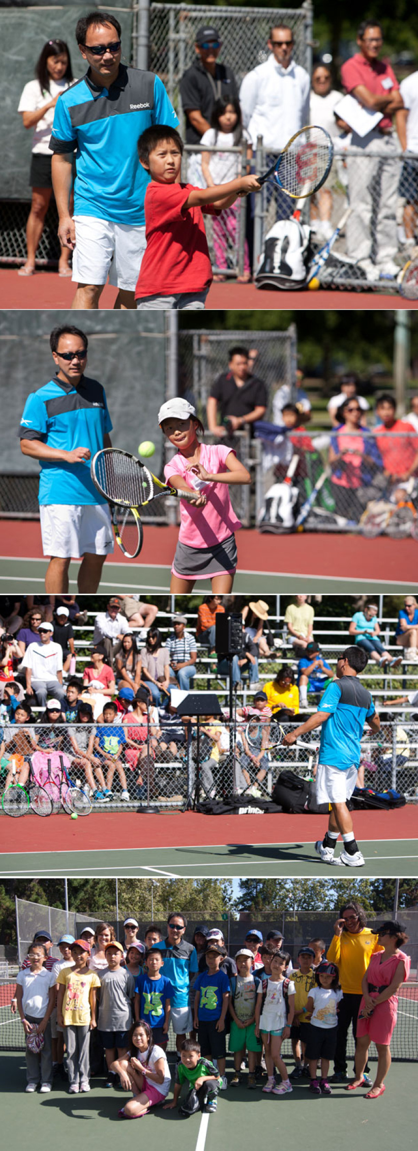 張德培投身體育事工 零距離與網球迷切磋 [圖輯]