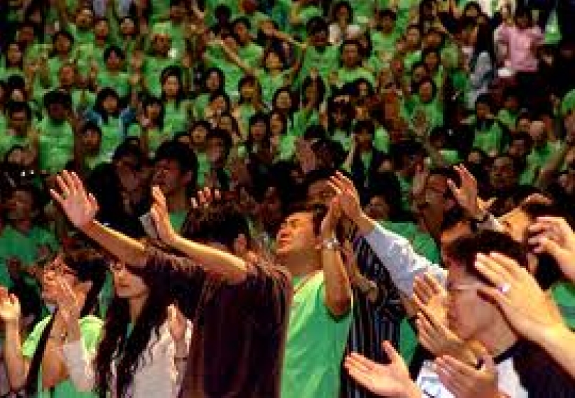 訪韓聖會4500人赴會 盼為教會帶來突破 