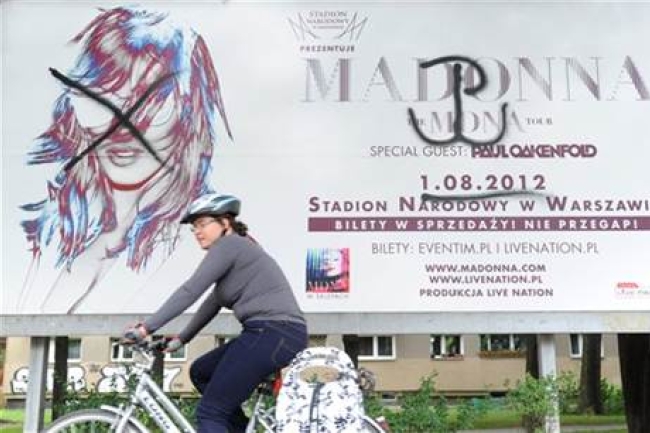 波蘭基督徒請願二戰紀念日取消麥當娜演唱會