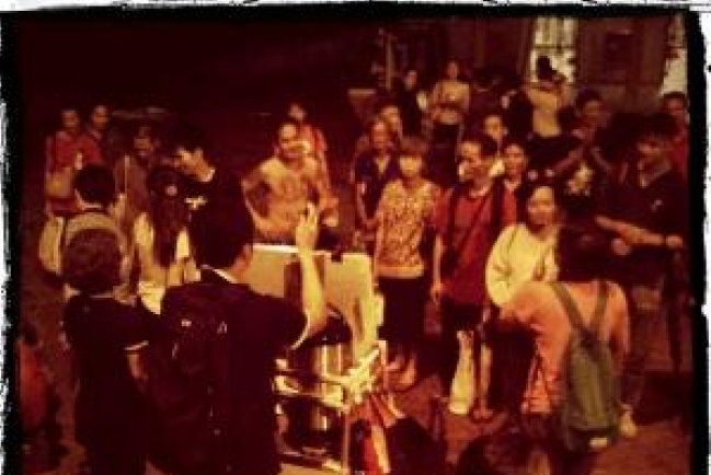 十號風雨夜無阻向露宿者送上愛心