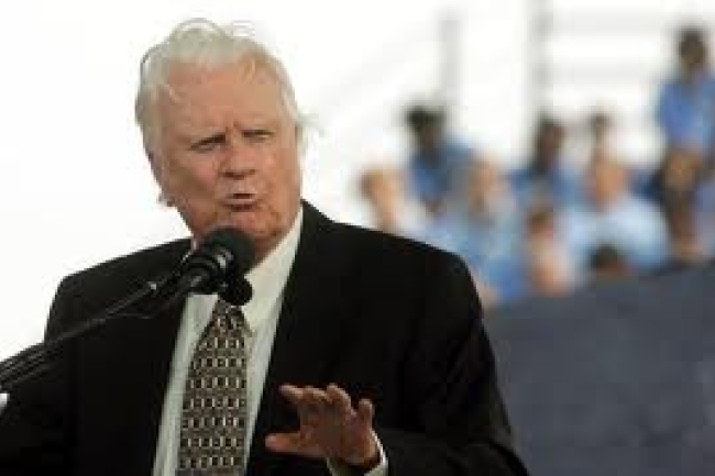 挺羅姆尼受質疑 葛培理明言「皆為保守聖經價值觀」