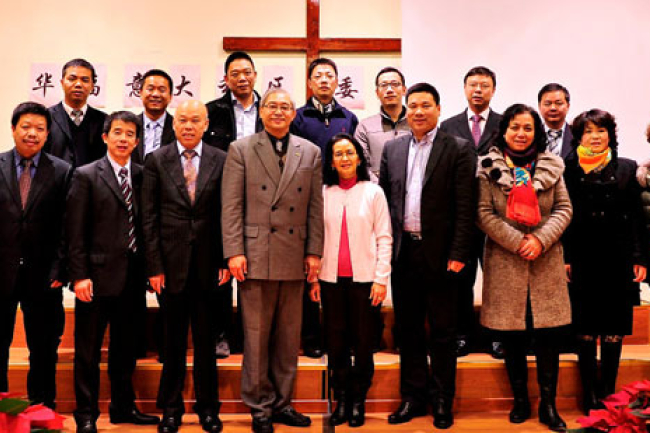 世界華福意大利區委會宣告成立