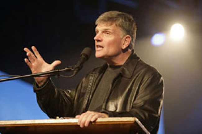 葛福臨呼籲關注美國信仰與道德問題