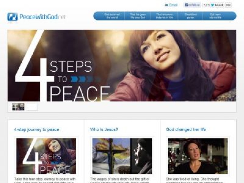 葛培理福音网站日领4千人信主