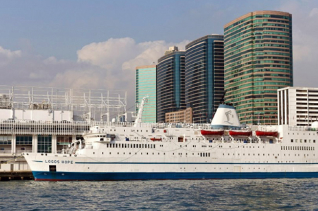 望道號在港最後兩天 下一站柬埔寨