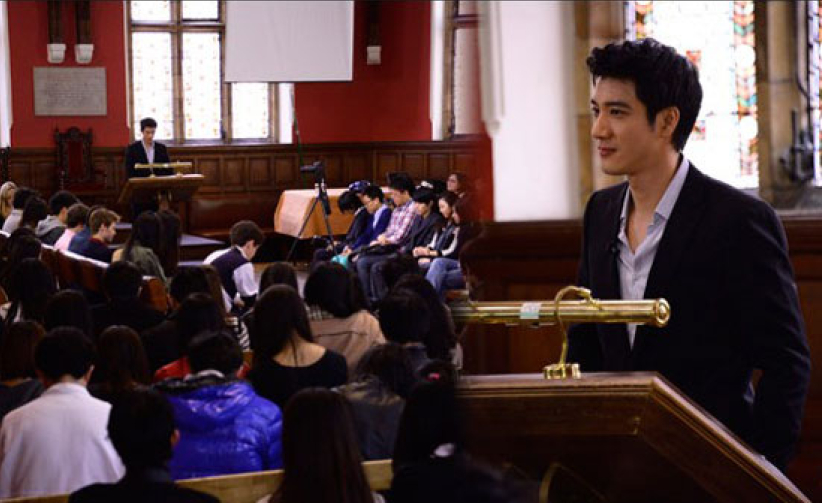 王力宏心繫雅安 牛津大學率眾為地震災難禱告