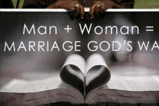 持守反同性婚姻立場 誓死捍衛聖經價值觀