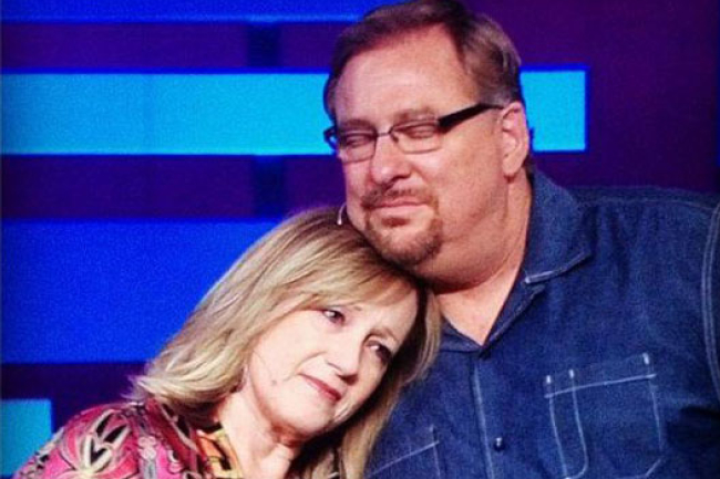 華理克首度在教會公開談論兒子馬太的死