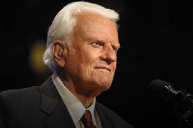 葛培理牧師宣傳佈道會 盼美國屬靈覺醒