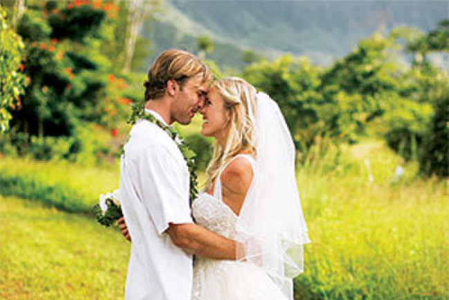 靈魂衝浪手享受甜美婚姻 夫妻如漆似膠羨煞旁人